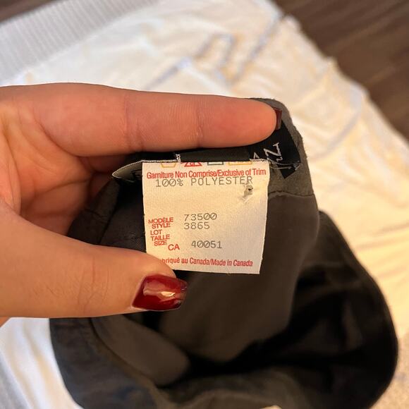 Y2K 2000s Witchy Grey Textured Maxi Skirt Wmns 12 Whimsygoth Romantic Grunge - Picture 6 of 7